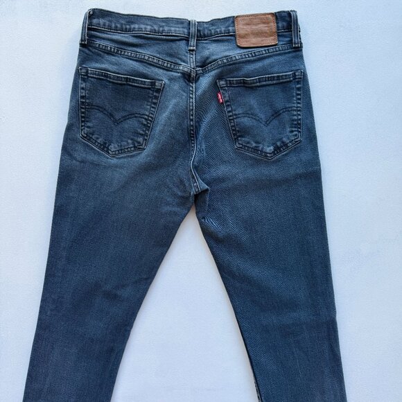 Levi's Premium 511 Slim Fit Jeans Medium Blue Wash Lyocell Stretch W33 L34 - Picture 3 of 8